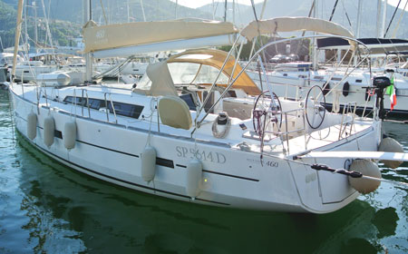 Dufour 460 GL babord