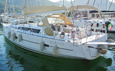 Dufour 460 GL portside